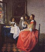 Johannes Vermeer, The Girl with a Wine Glass,